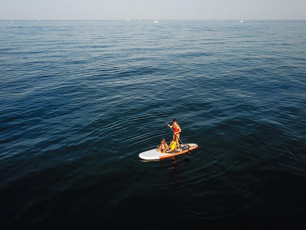 stand up paddle famille